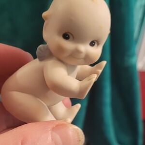 Adorable Porcelain Kewpie Cherub Figurine By Jesco (etsy)